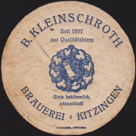 Brauerei Kleinschroth, um 1940