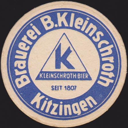 Brauerei Kleinschroth, um 1960