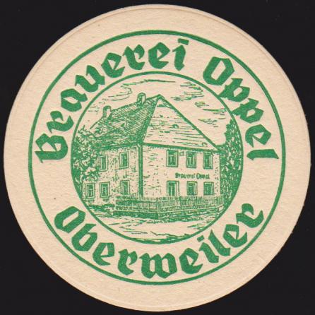 Oberweiler, Brauerei Oppel, +1981